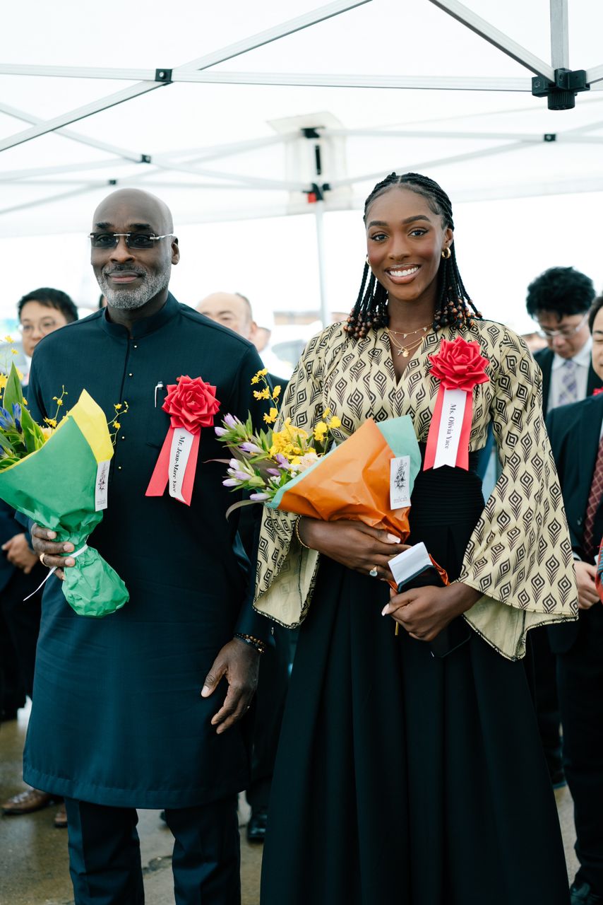 Cérémonie de nomination et de livraison du Côte d'ivoire express, un navire d'excellence qui s’ajoute a la flotte de la compagnie fruitiere - photo 4